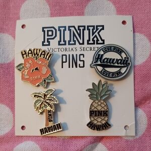 Victoria's Secret PINK Hawaii Pin Collection Vintage, Htf!